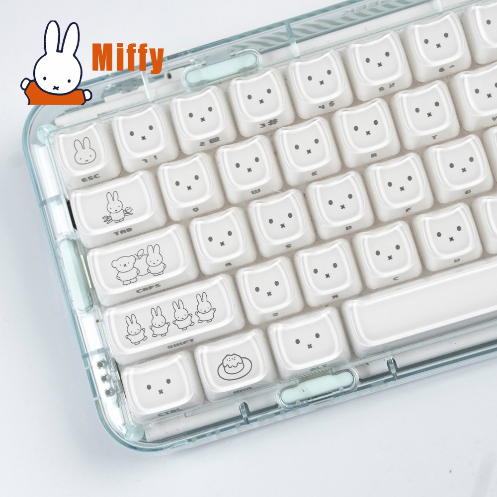 Gaming Keyboard Affordable - أغطية مفاتيح كاواي ميفي على شكل