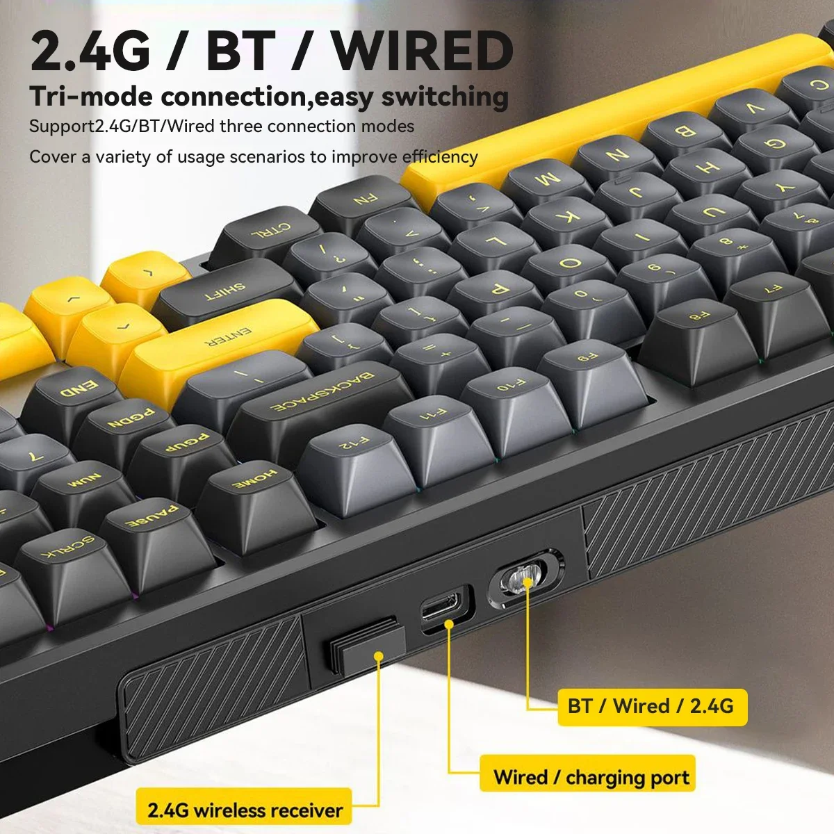 لوحة مفاتيح ميكانيكية لاسلكية  - مراجعة Gaming Keyboard Thocky وسعره