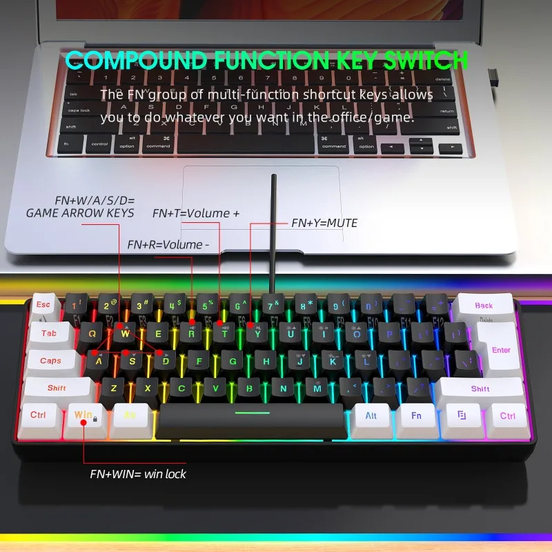 طقم لوحة مفاتيح وماوس للألعاب  - مراجعة Gaming Keyboard Mouse And Headset Combo وسعره