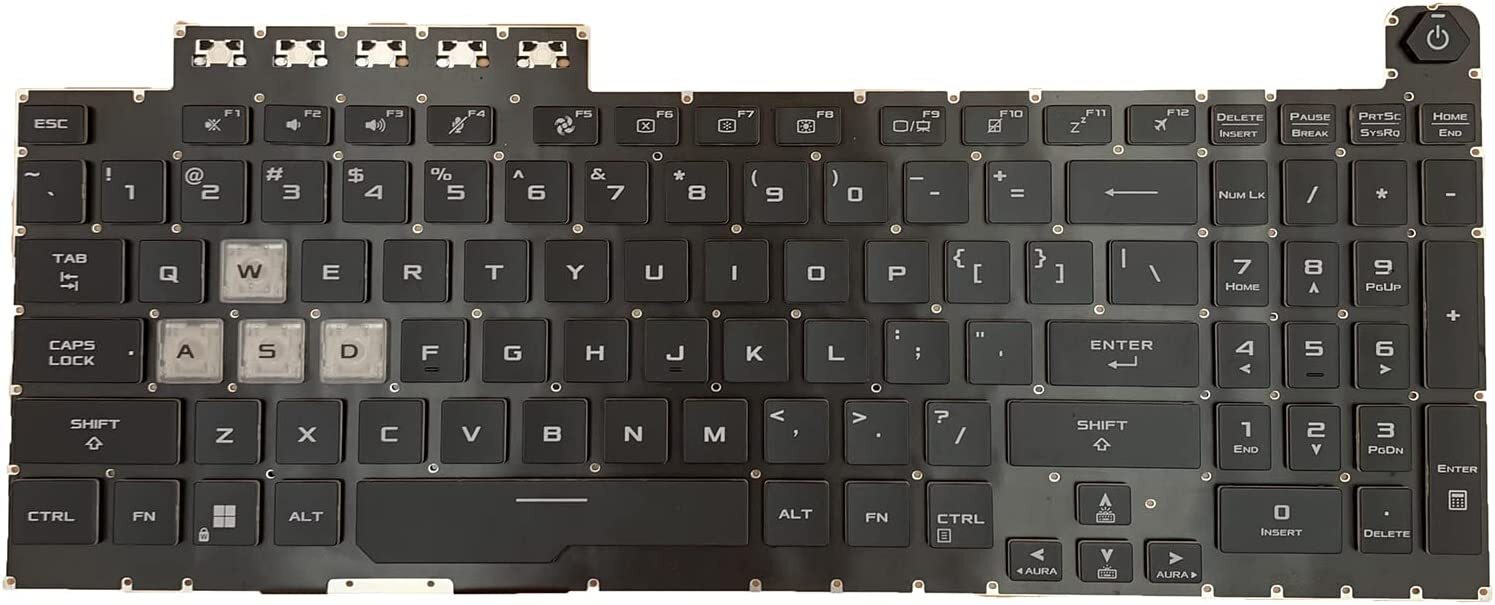 لوحة مفاتيح جديدة لجهاز Asus T - مراجعة Gaming Keyboard Asus وسعره