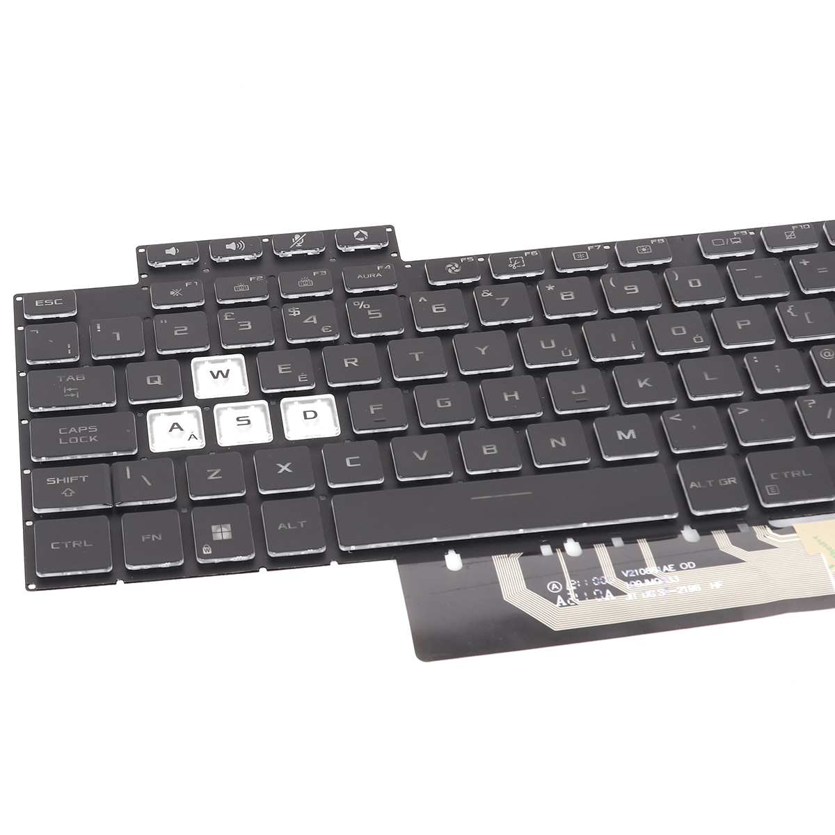 المملكة المتحدة لوحة مفاتيح ال - مراجعة Gaming Keyboard Asus وسعره