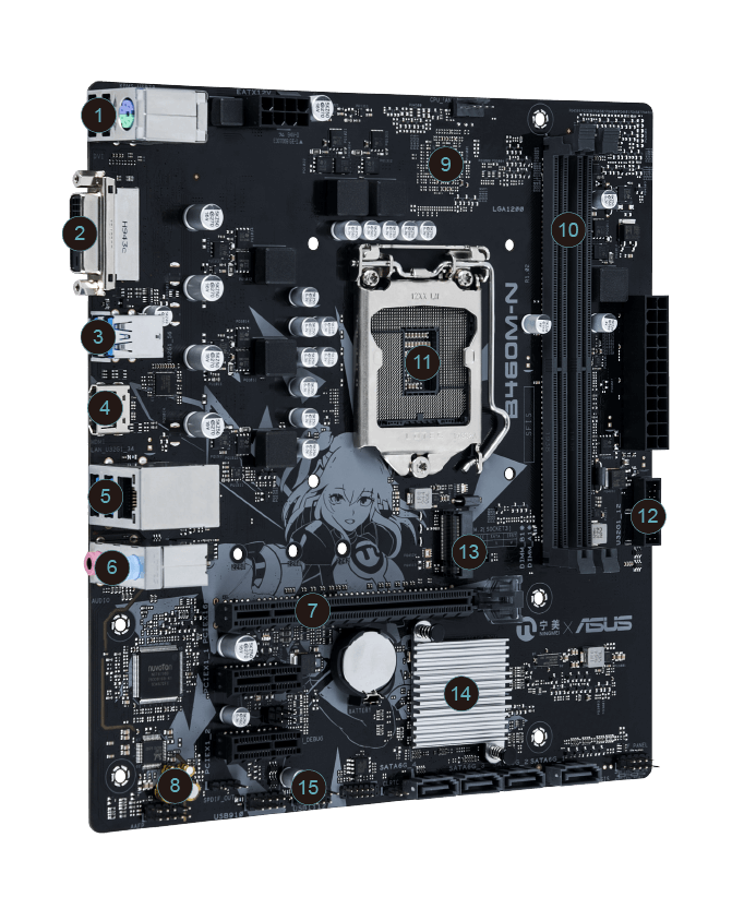 لوحة أم ASUS B460M-N مع معالج  - مراجعة Intel Cpu Core I5 وسعره