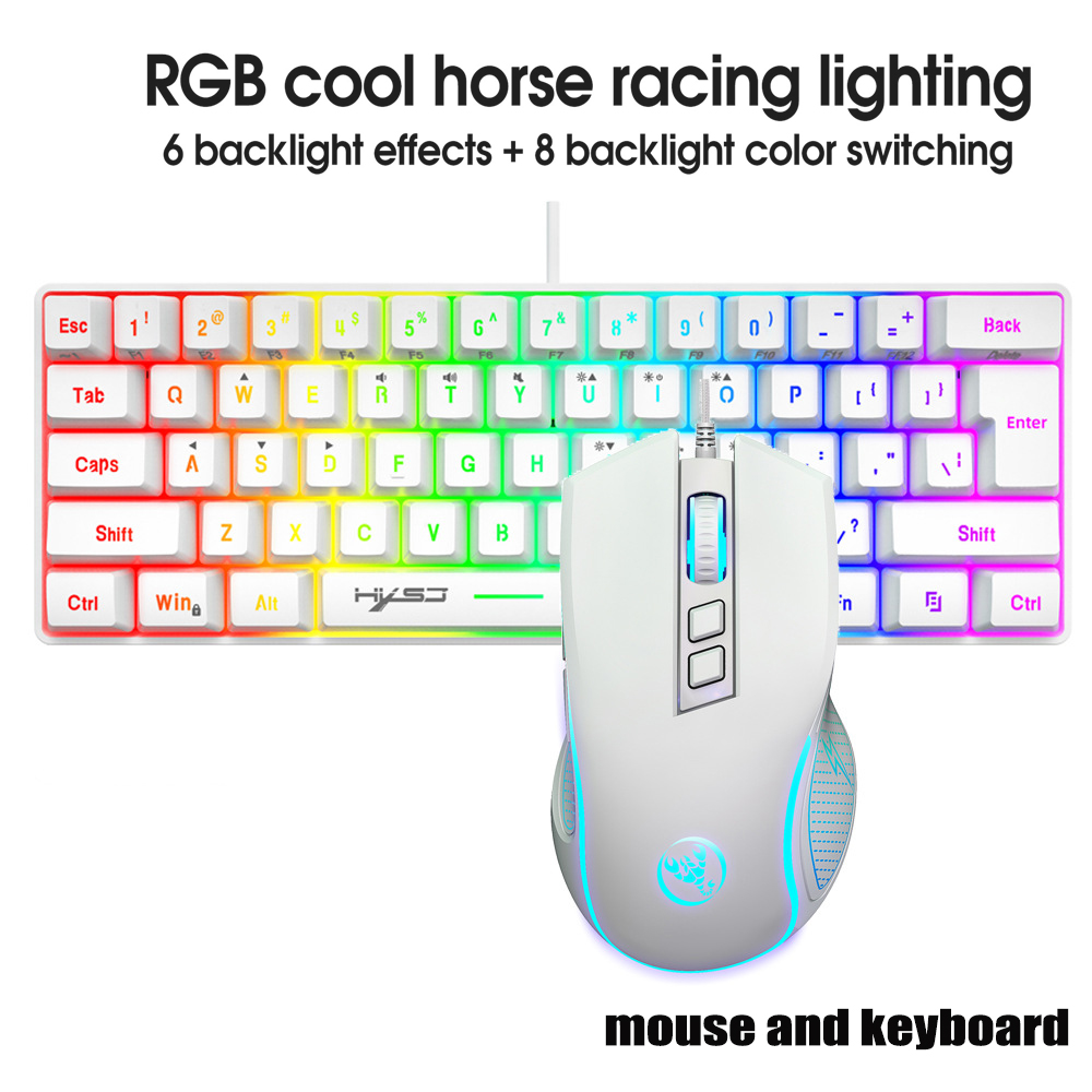 طقم لوحة مفاتيح وماوس للألعاب، - مراجعة Gaming Keyboard Affordable وسعره