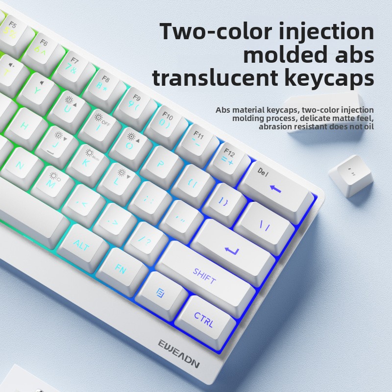 61 مفتاحًا لوحة مفاتيح صغيرة ل - مراجعة Gaming Keyboard No Noise وسعره