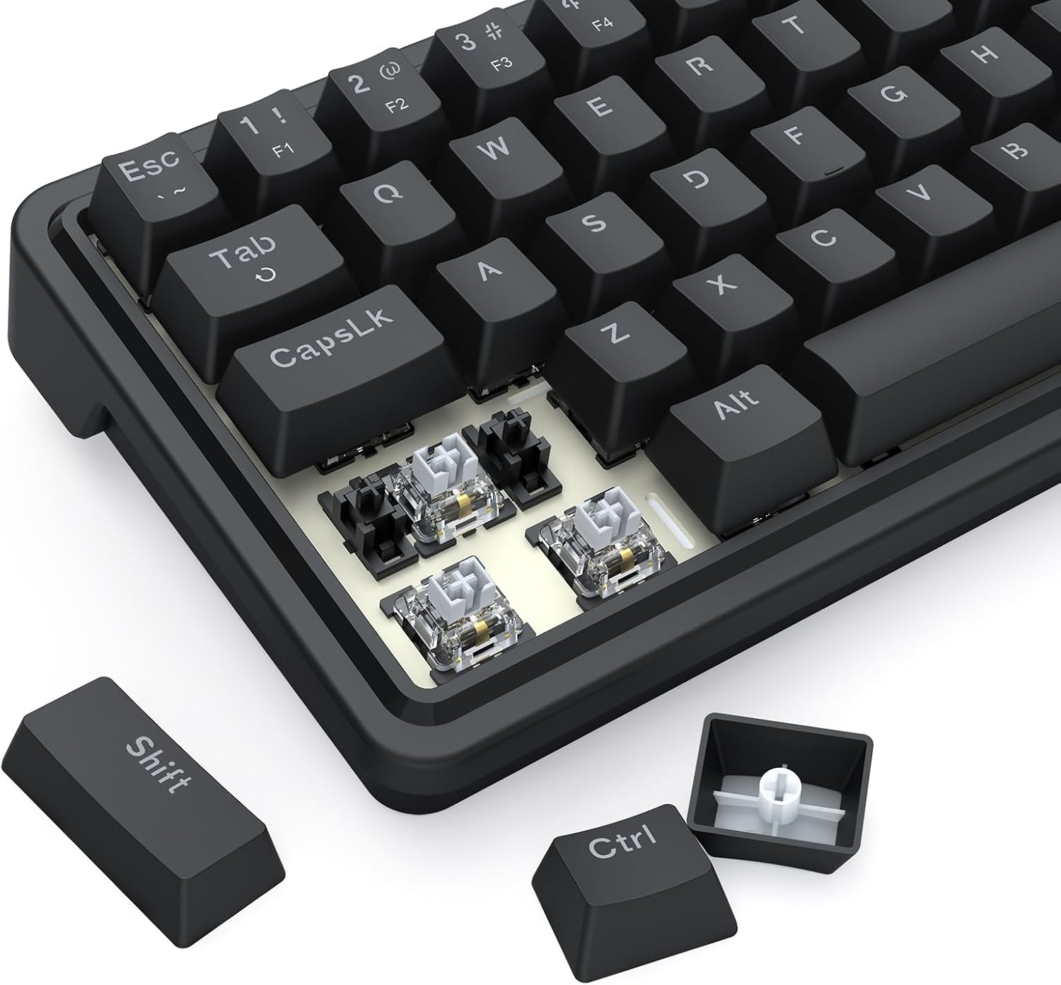 Redragon K722 60% حشية سلكية R - مراجعة Gaming Keyboard No Noise وسعره