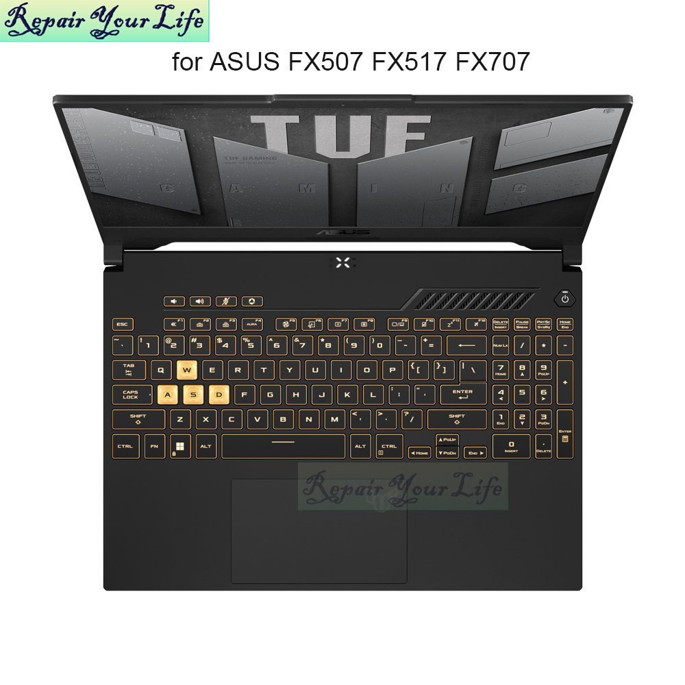 أغطية لوحة مفاتيح الكمبيوتر ال - مراجعة Gaming Keyboard Asus وسعره