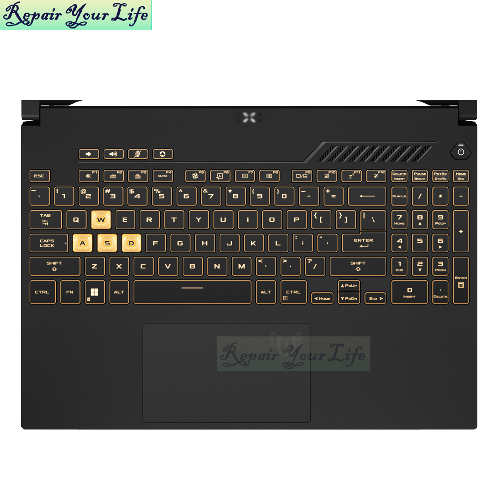 أغطية لوحة مفاتيح الكمبيوتر ال - مراجعة Gaming Keyboard Asus وسعره