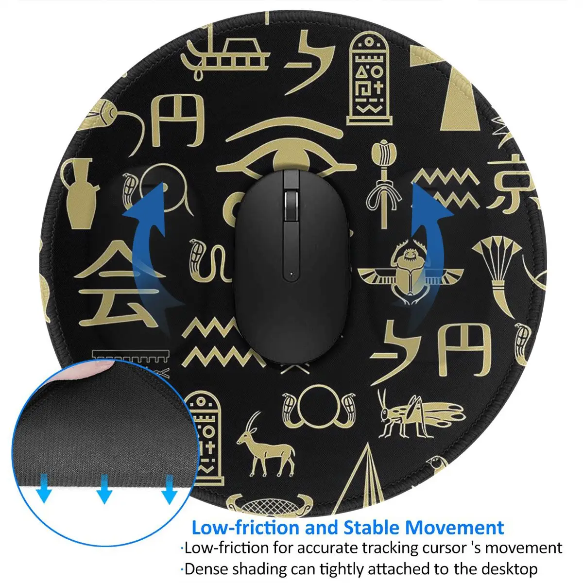 لوحة ماوس مستديرة على شكل إله  - مراجعة Gaming Keyboard Egypt وسعره