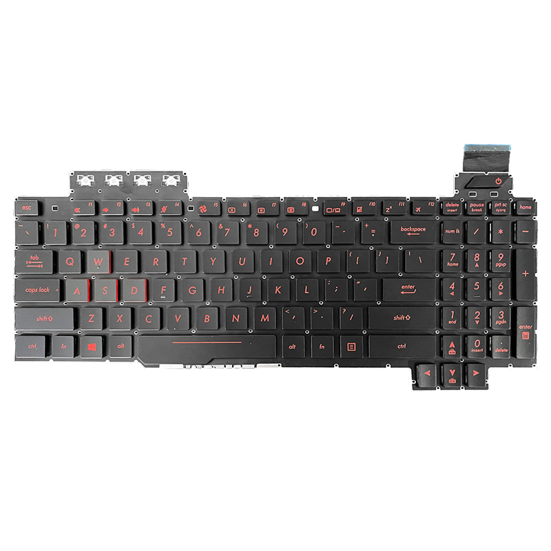لوحة مفاتيح كمبيوتر محمول جديد - مراجعة Gaming Keyboard Asus وسعره