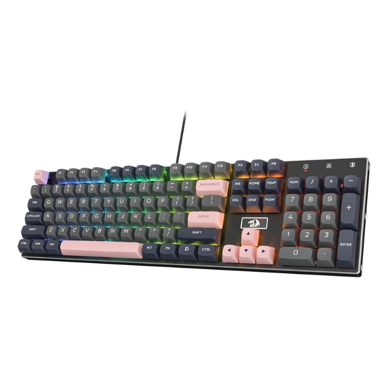Redragon 556 SE الألعاب السلكي - مراجعة Gaming Keyboard No Noise وسعره