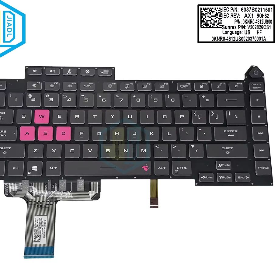 لوحة مفاتيح بإضاءة خلفية Rgb ل - مراجعة Gaming Keyboard Asus وسعره