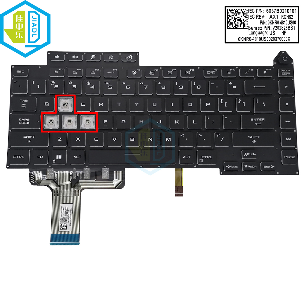 لوحة مفاتيح بإضاءة خلفية Rgb ل - مراجعة Gaming Keyboard Asus وسعره
